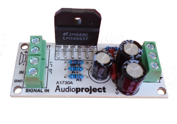 Modulo Amplificador Mono 68 Watts C/ Lm3886 - Audioproject 1