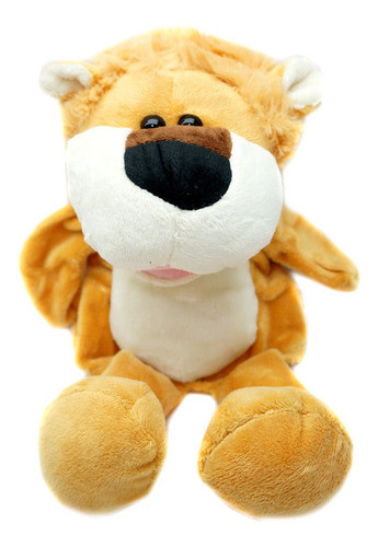 Titere Mano N19 Peluche Leon Animal Selva Juguete 0