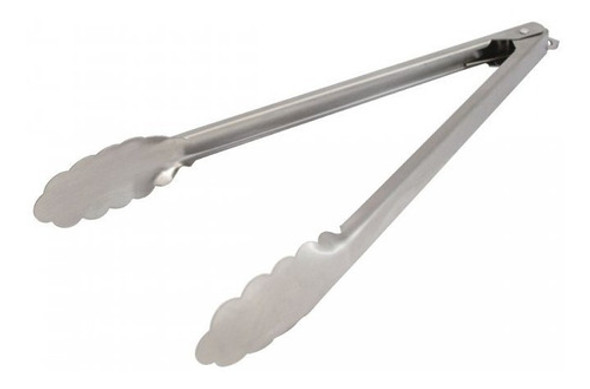 Pinza Gastronomica De Acero Inoxidable Reforzada 30 Cm 0