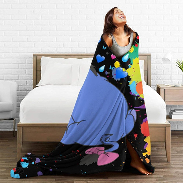 Manta Aheykuil Eeyore Una Manta De Vellón De Coral Suave Y C 1