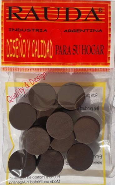 Tope Adhesivo Antideslizante Regatón Goma X12u25x8mm 0