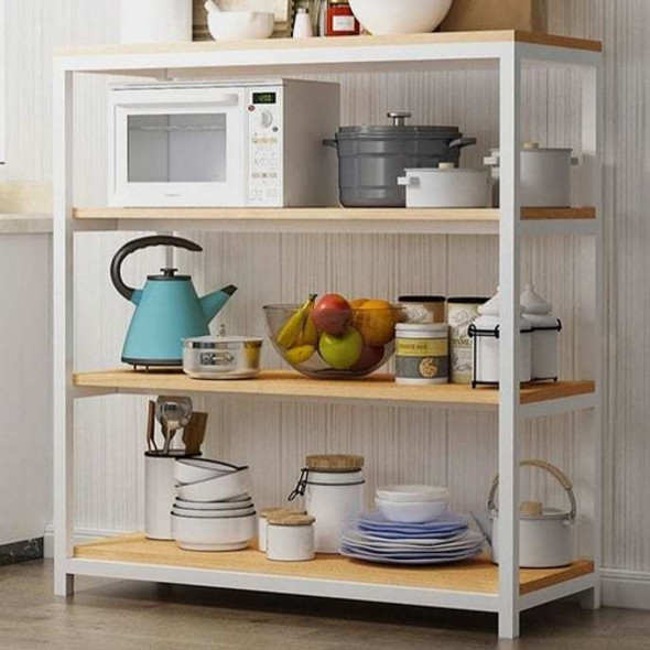 Organizador Cocina En Pino 110x50x35 Industrial 4 Estantes 1