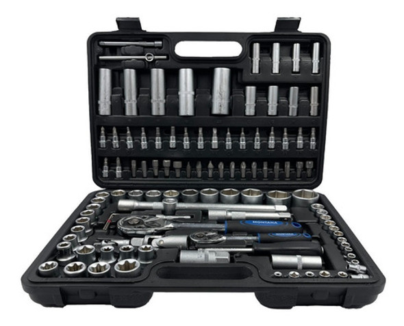 Juego De Dados 108 Piezas - Kit De Herramientas Bocallaves 0