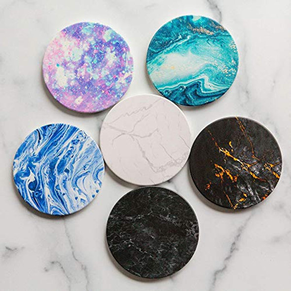 Posavasos Bebidas Absorbente Practicos De Costa De Cera... 1