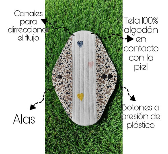 Toallitas Femeninas Ecologicas. Pack X 10 1