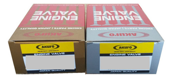 Juego De Válvulas Volkswagen Fox/suran/gol Trend 1.6 8 Val 0