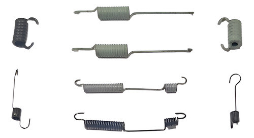 Kit Resortes 2 Ruedas Zapatas Freno Freno Escort - Cha 60029 0