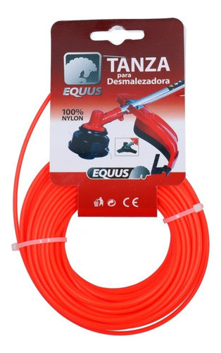 Tanza Redonda 2.4mm X 15m Para Desmalezadoras 0