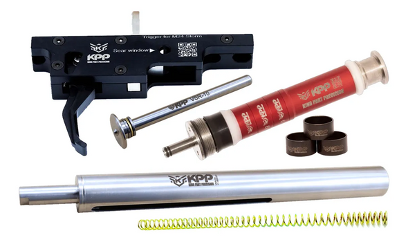 KPP Total Multimass Upgrade Kit for M24 / M40 Storm Airsoft Rifles – Stainless Steel & 90° Trigger Set