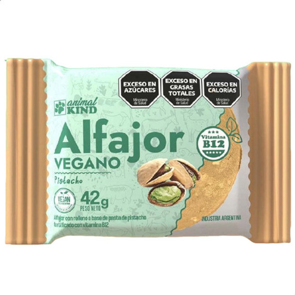 Alfajor Vegano Pistacho Animal Kind Display - Mejor Precio 1