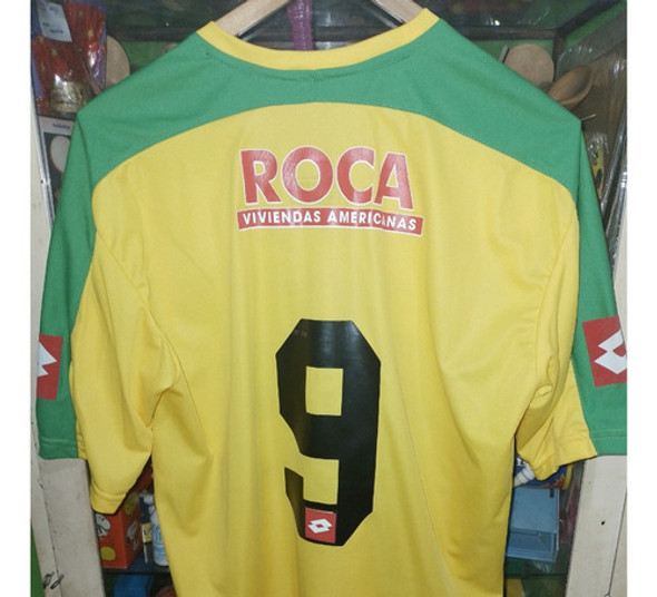 Camiseta Defensa Y Justicia - Nº9 Lotto Año 2010 - Amarilla 1