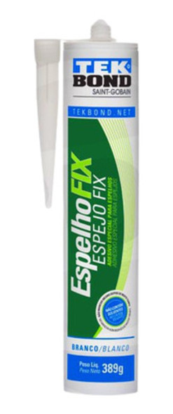 Adhesivo Especial Para Espejos Cartucho 389gr Tek Bond 1