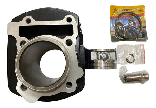 Kit Cilindro Completo C/ Pistón Y Aros Yamaha Fz16 0