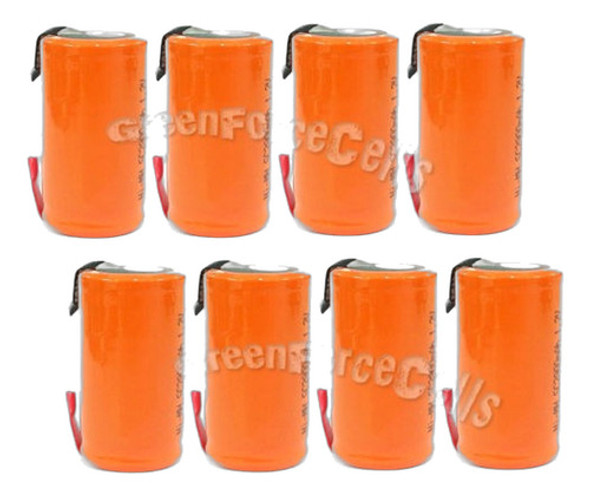 8 X 2900mah Subc Sub C 1.2v Nimh Batería Recargable Con Pest 0