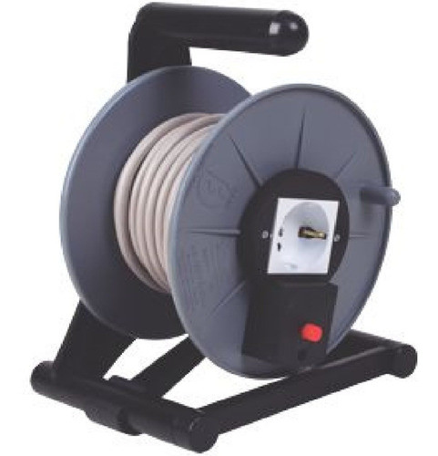 Alargue Carrete Enrollador - Cable De 15 Metros 0