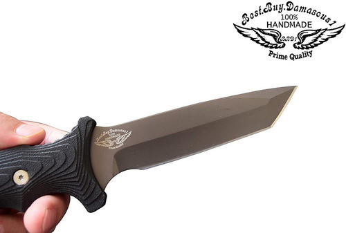 Cuchillo De Caza Con Hoja De Acero Inoxidable Edc 1