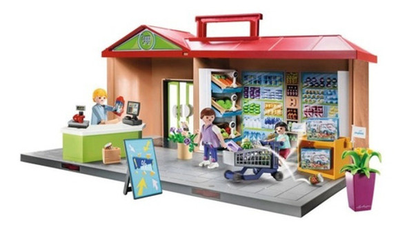 Playmobil 70320 City Life Tienda Comestible Maletin 1