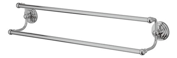Kingston Brass Ba2713c Milano Doble Toallero, 24 Pulgadas, C 0