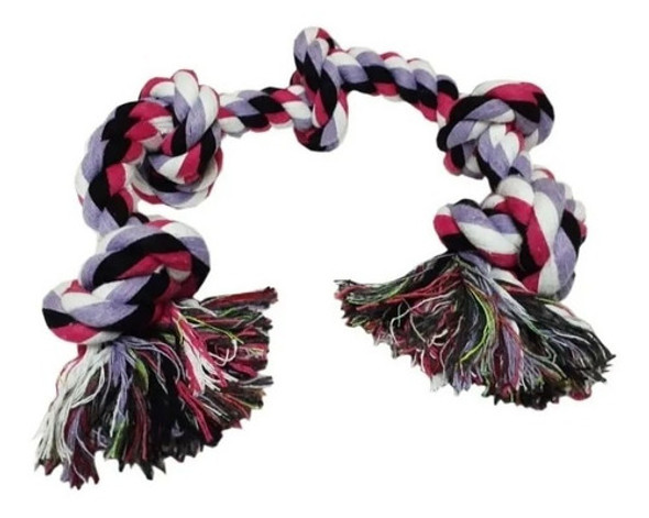 Tirador Hilo Trenzado Mascotas Grandes Anti Stress Higiene 0