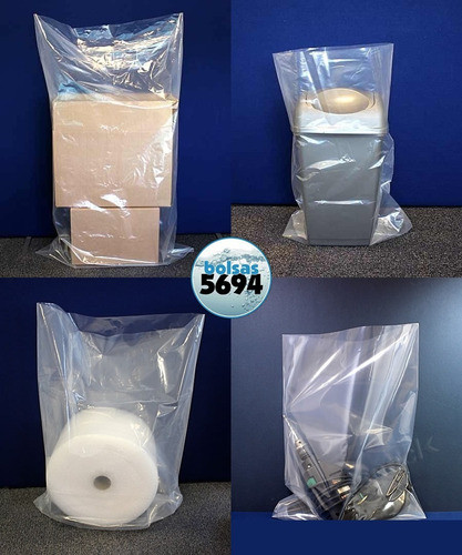 Rollo 35 Cm Bolsa Tubo Polietileno 70 Mic Bobina 100 Metros 1