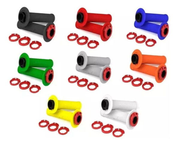 Juego De Puños Lock On Motocross Crf Yzf Kxf Ktm Rmz Wirtz 0