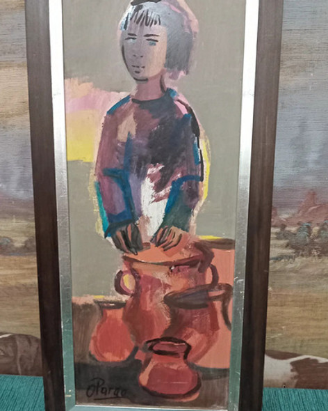 Técnica Mixta Sobre Harboard Del Autor Orlando Pardo 0