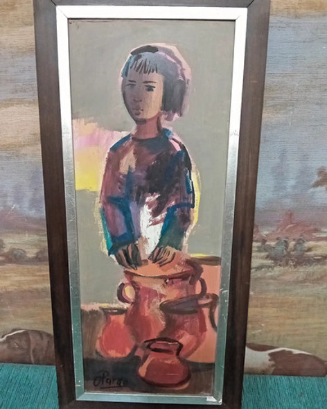 Técnica Mixta Sobre Harboard Del Autor Orlando Pardo 1