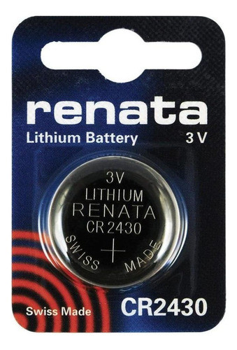 Pila Suiza 3v Lithio Cr2430 Renata 0