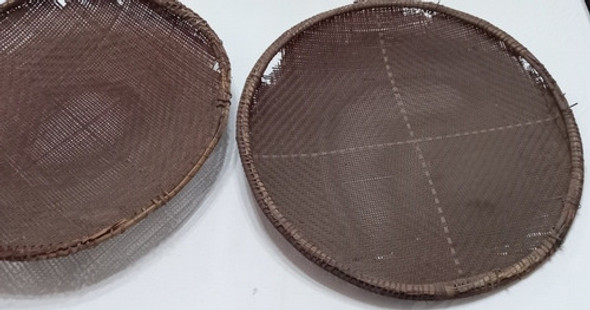 Antiguo Tamizador Etnografico Indígena Fibras Vegetales 1