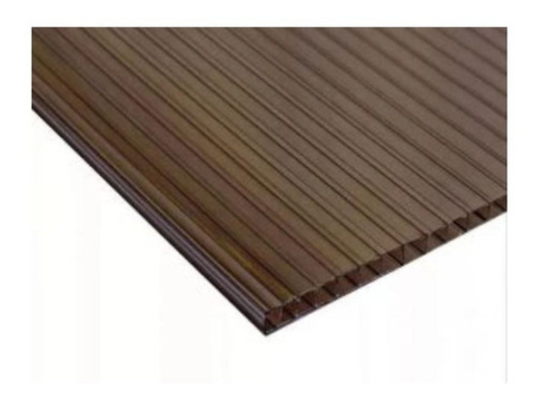 Placa De Policarbonato Bronce 6mm 0