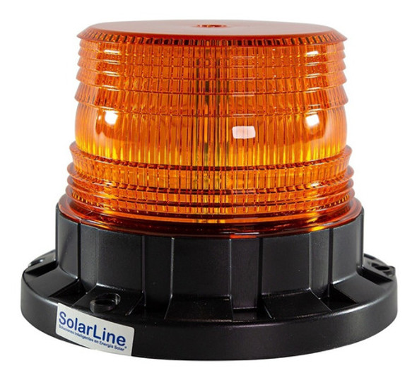 Baliza Led Amarilla Ambar 12v 24v Imantada Seguridad Vial 0