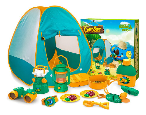 Juego Carpa Infantil De Camping 19pcs - El Rey 0