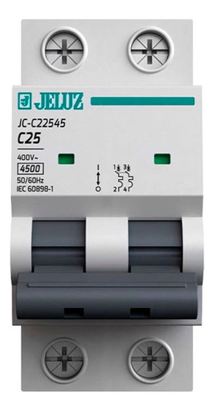 Llave Bipolar Termica 100a 6k Jeluz Electro Medina 1