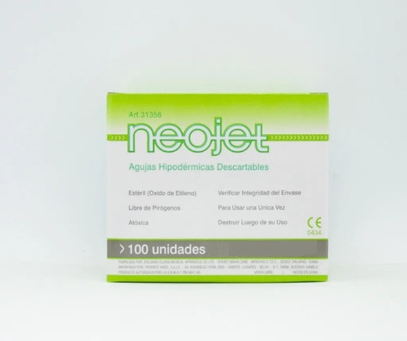 Aguja HiPodérmica Descartable 27g X 1/2 - 13x4. Caja 100 U 0