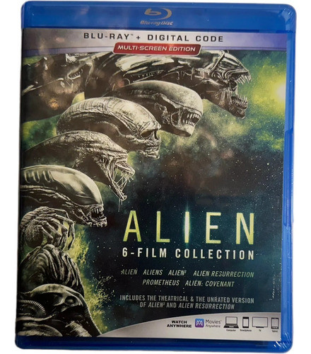 Blu-ray Alien Collection / Incluye 6 Films 0