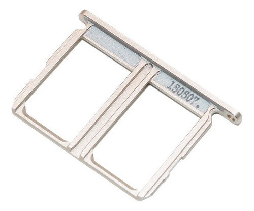 Bandeja Porta Sim Compatible Samsung Galaxy S6 Dual Dorado 0