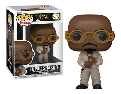 Funko Pop Rocks Tupac Shakur Loyal To The Game #252 0
