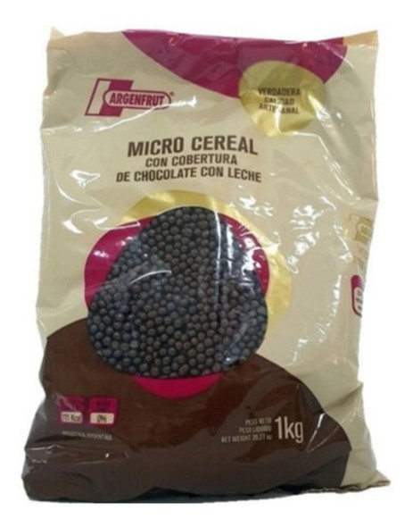 Micro Cereal De Chocolate Con Leche Argenfrut X1kgr 0