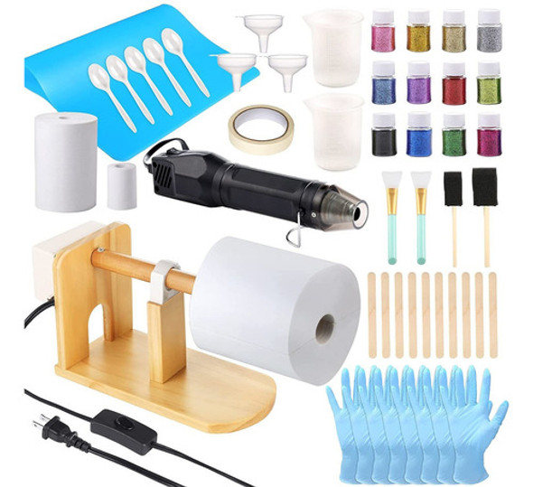 Kits De Volteador De Vaso De Brillo Epoxi Con Máquina ... 0