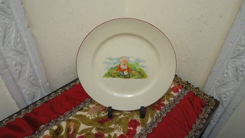 Plato Antiguo Japones Diseño Infantil Impecable Vealo 1