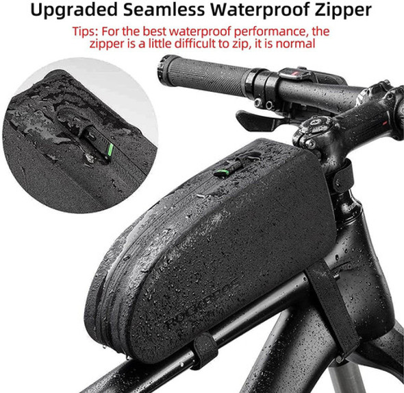 Bolso Grande Para Marco Frontal De Bicicleta Rockbros 1