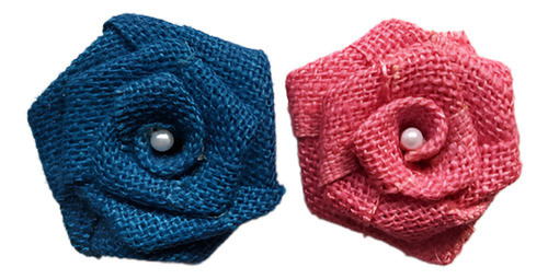 Flores Artesanales Rústicas Decorativas 20 Unidades 0