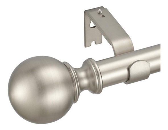 Kemmie Barra De Cortina Clasica Para Ventana De 1 Pulgada Co 0