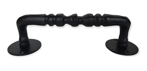 Manijon Hierro Puerta Granero Porton Levadizo Rosetas Ingles 0