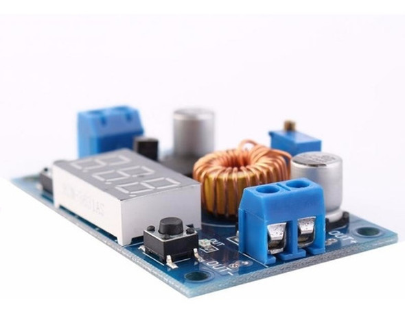 Fuente Step Down Ajustable 35v 5a Voltimetro Coopertec 1