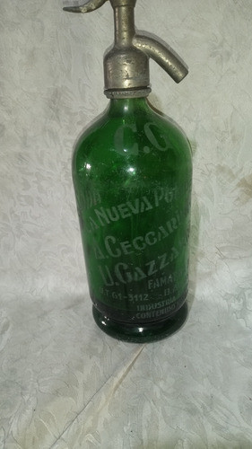 Sifón Antiguo Con Pico Ingles 0