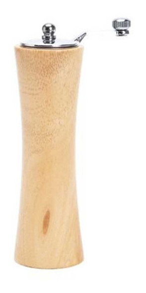 Molinillo De Pimienta Pimentero Bambu Manija Acero 16 Cm 0
