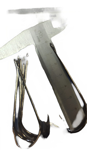 Anzuelo Pata Larga Taruchas Dorado Pati Mustad 92611 7/0 X 6 0