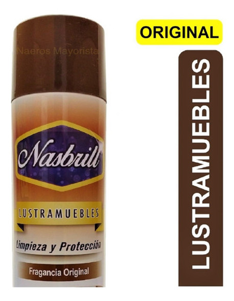 Lustramuebles Nasbrill Pack X12 Brillo +  Proteccion Spray 1
