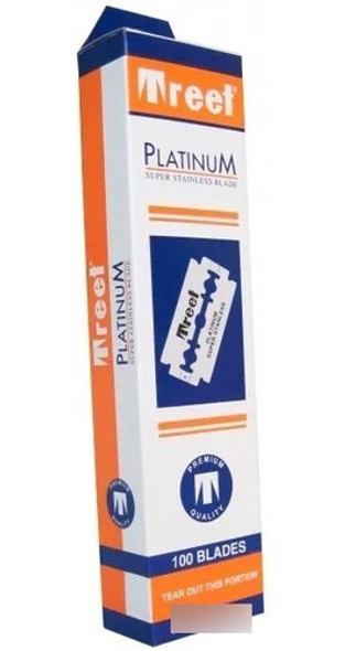 10 Hojas/filos Afeitar Treet Platinum   Barberia 0